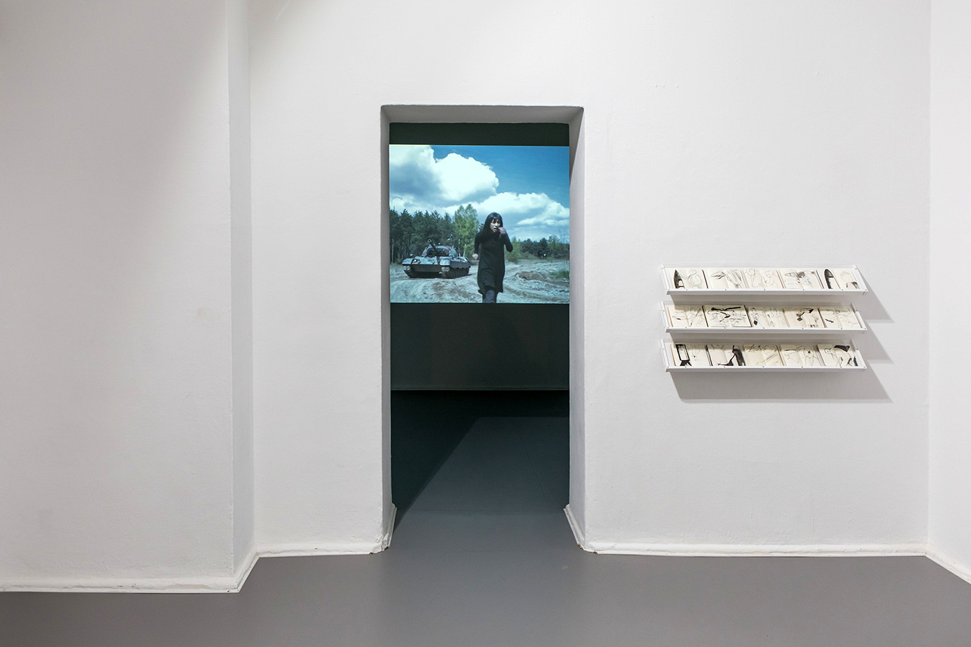 Exhibition View »Up in Arms«, Kunstraum Kreuzberg/Bethanien 2019, Photo: Julian van Dieken